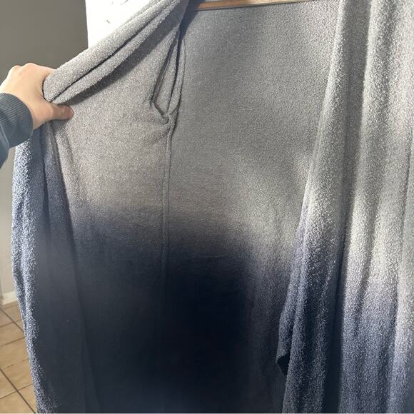 Barefoot Dreams Ombre Asymmetrical Cardigan Size Small - Picture 9 of 12